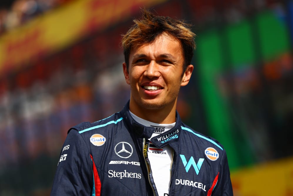 ZANDVOORT, NETHERLANDS - AUGUST 27: Alexander Albon of Thailand and Williams prepares to drive on