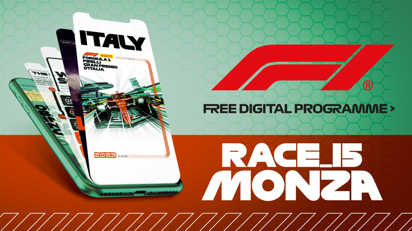 ITALIAN GRAND PRIX – Read the all-new digital race programme here