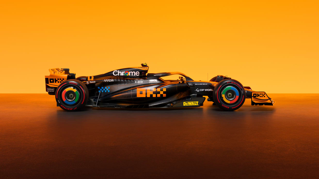 McLaren Unveils 'Stealth Mode' Livery for Singapore and Japan Races