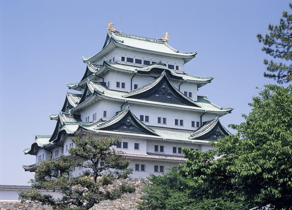 NAGOYA, JAPAN - MARCH 01: A general view of Nagoya Castle on March 1, 2008 in Nagoya, Aichi,