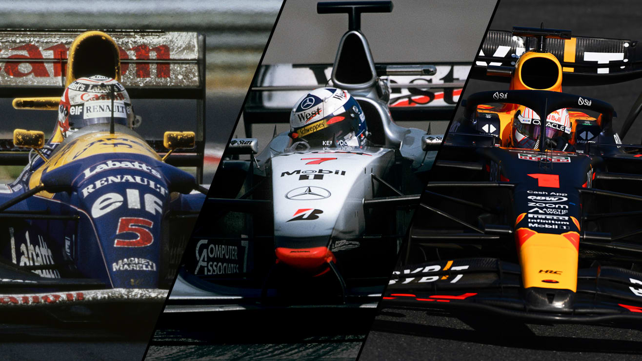 INSIGHT: A closer look at the 12 constructors’ title-winning cars Adrian Newey has designed