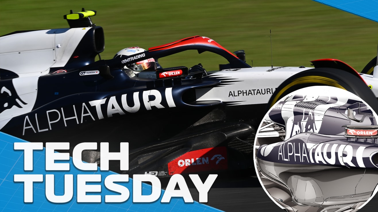 TECH TUESDAY: How AlphaTauri's upgrade gives them a much-needed performance boost