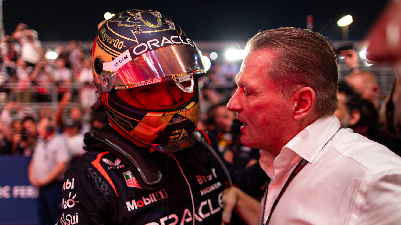 ‘I’m very proud’ – Emotional Jos Verstappen heaps praise on son Max after latest F1 title win