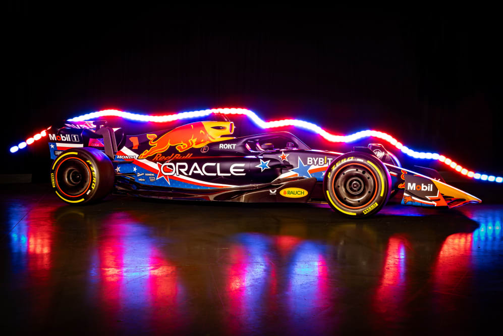 This is Max Verstappen's 2023 Red Bull F1 livery