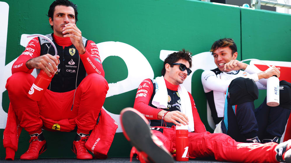 Mexico Grand Prix: podium for Charles Leclerc