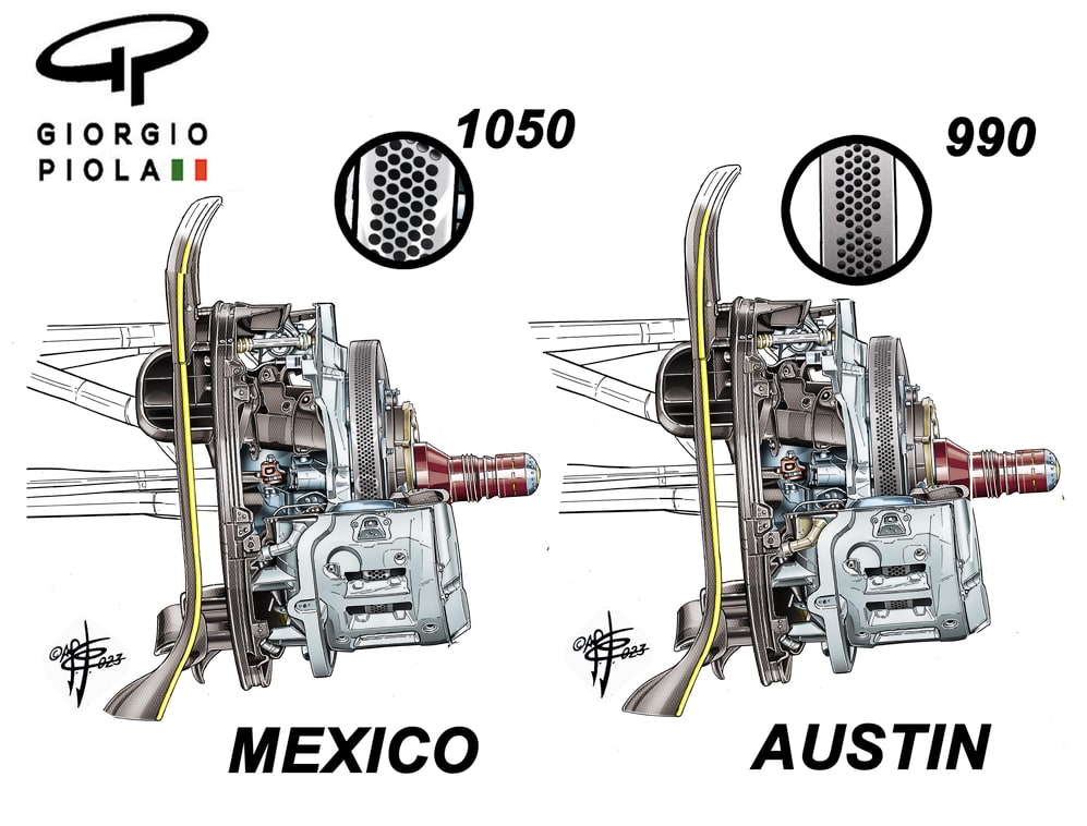 Martes tecnológico: parte clave del SF-23 que ayudó a Ferrari a vencer a Red Bull en México