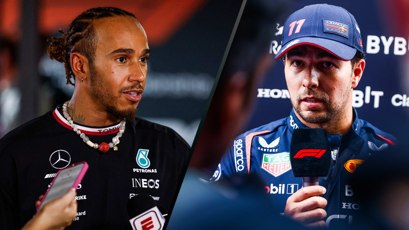‘I’m coming for you!’ – Hamilton and Perez offer their thoughts as battle for P2 reaches crunch point