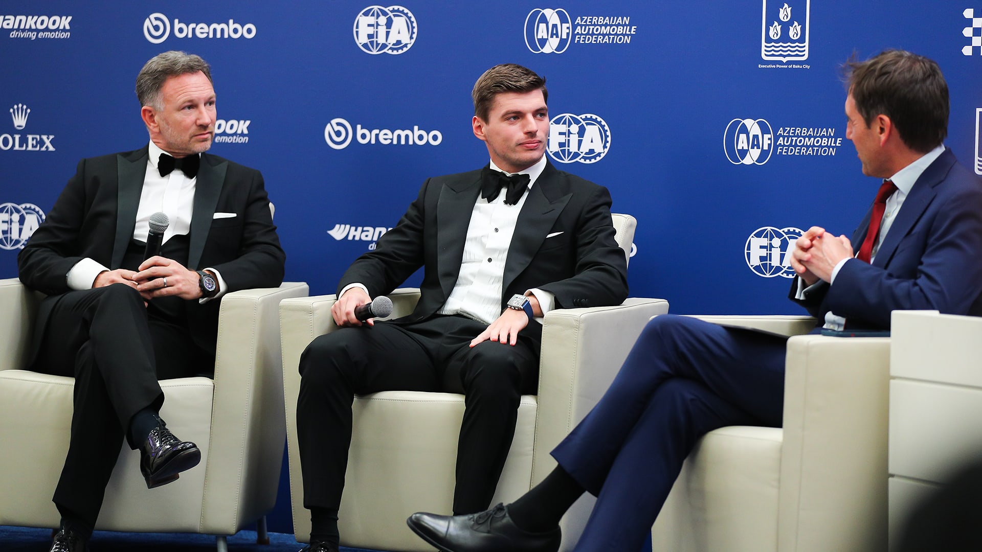 Verstappen officially crowned F1 World Champion at FIA Gala