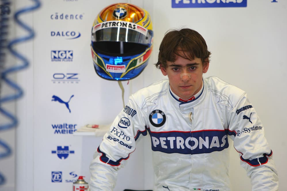 JEREZ DE LA FRONTERA, SPAIN - DECEMBER 02:   Esteban Gutierrez of Mexico and team BMW  in his