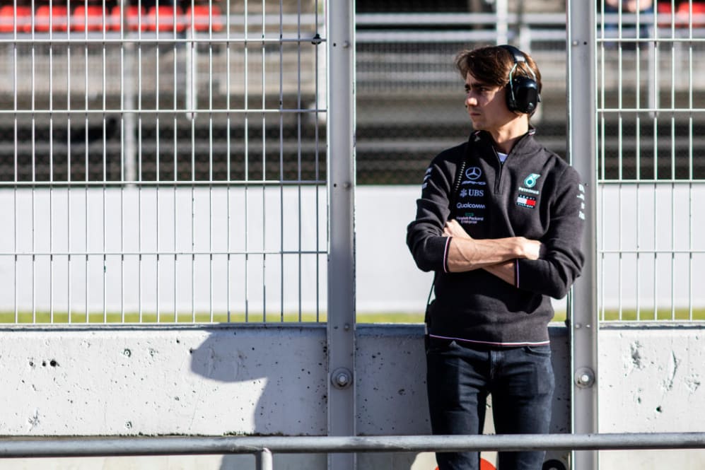 Esteban Gutierrez of Mercedes portrait during the Formula 1 2019 Pre-Season Tests at Circuit de