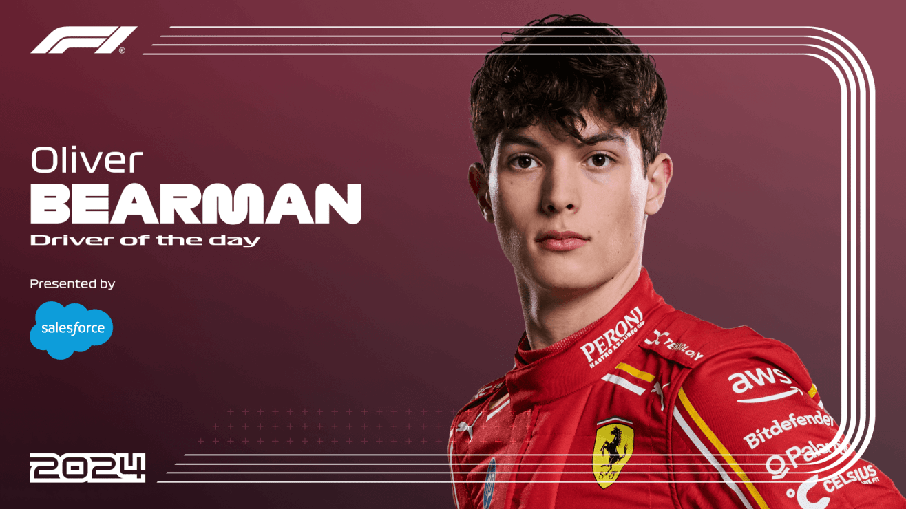 DRIVER OF THE DAY: Bearman wins by a landslide with P7 on debut for Ferrari in Jeddah