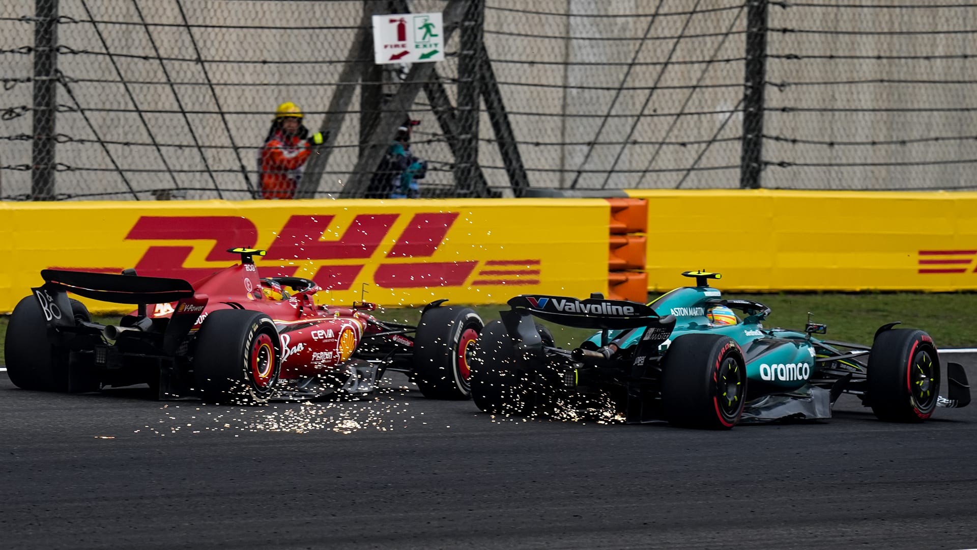 Aston Martin petition for ‘Right of Review’ over Alonso’s penalty following clash with Sainz in China