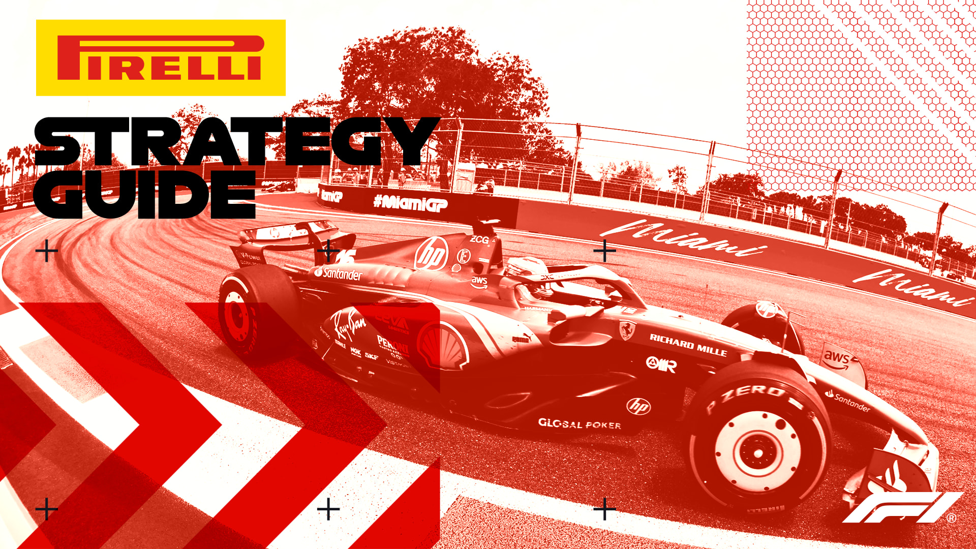 PIRELLI STRATEGY GUIDE: What are the possible race strategies for the 2024 Miami Grand Prix?