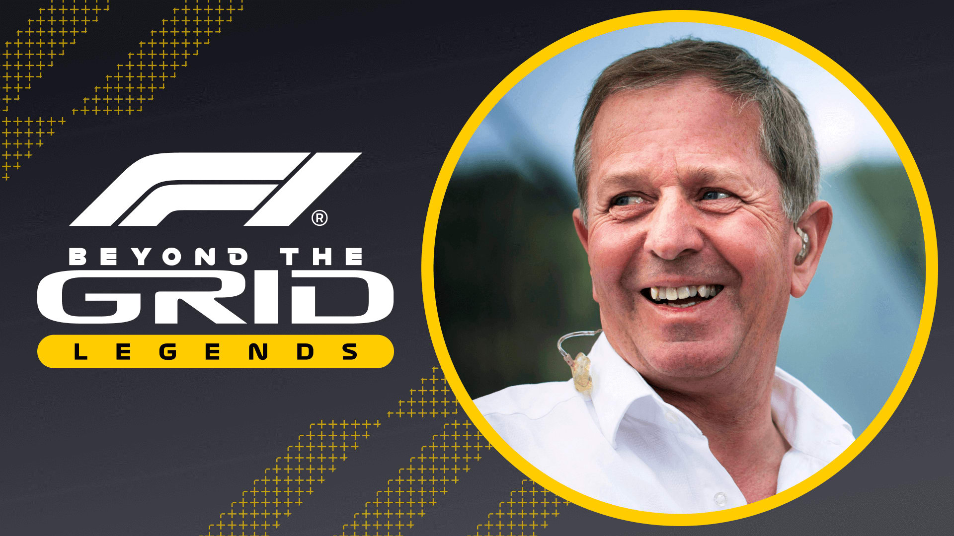 BEYOND THE GRID LEGENDS: Commentator Martin Brundle on his F1 debut with Ayrton Senna