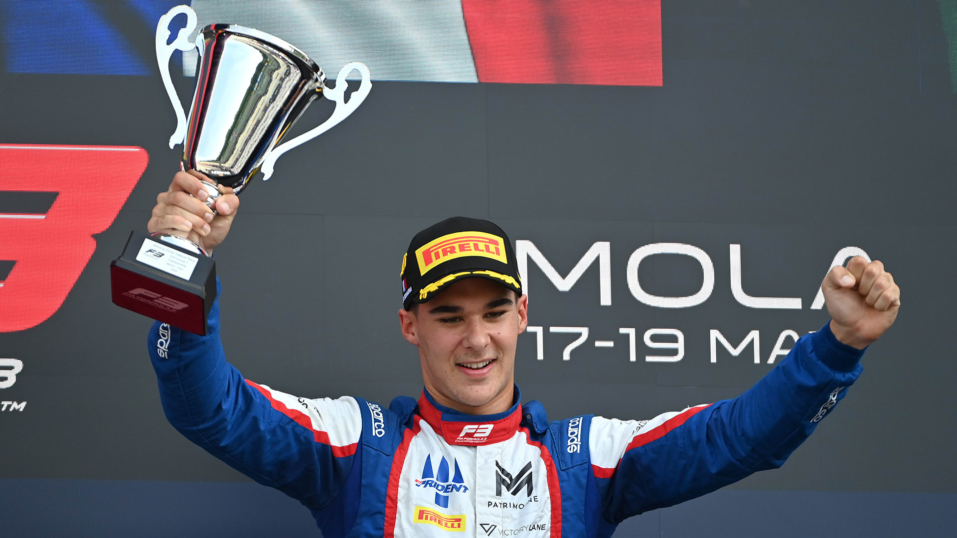 F3: Sami Meguetounif earns maiden F3 win in Feature Race at Imola