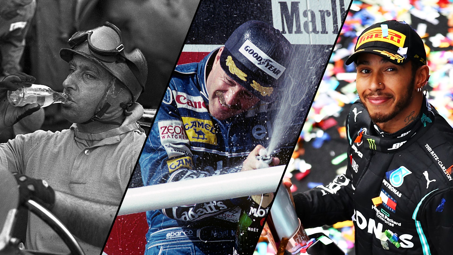 Who are the oldest world champions in the history of F1?