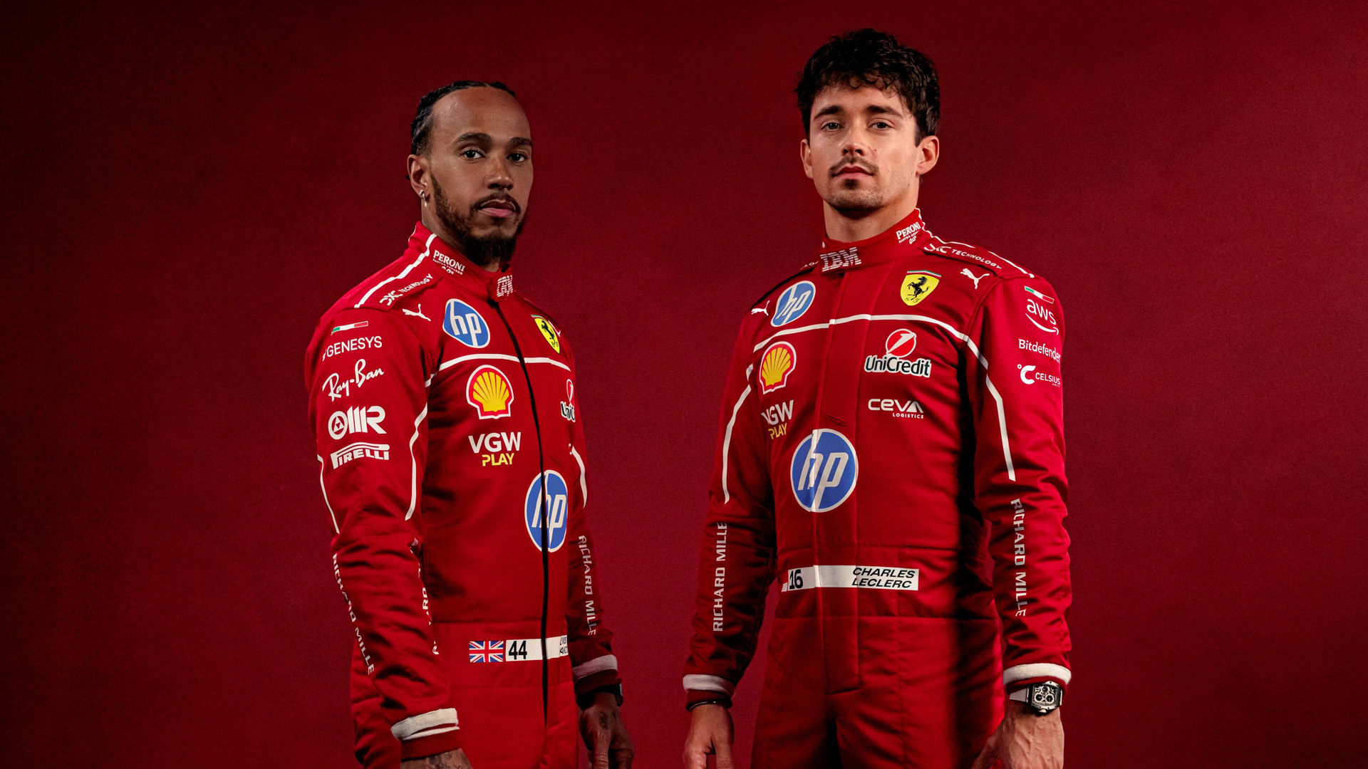 New Team Mates Lewis Hamilton And Charles Leclerc Combine To Reveal New Team Mates Lewis Hamilton And Charles Leclerc Combine To Reveal
