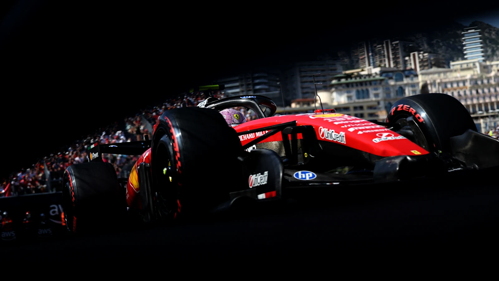 AntonelliĂ© a monacĂłi pole, Ferrari a mĂˇsodik sorban