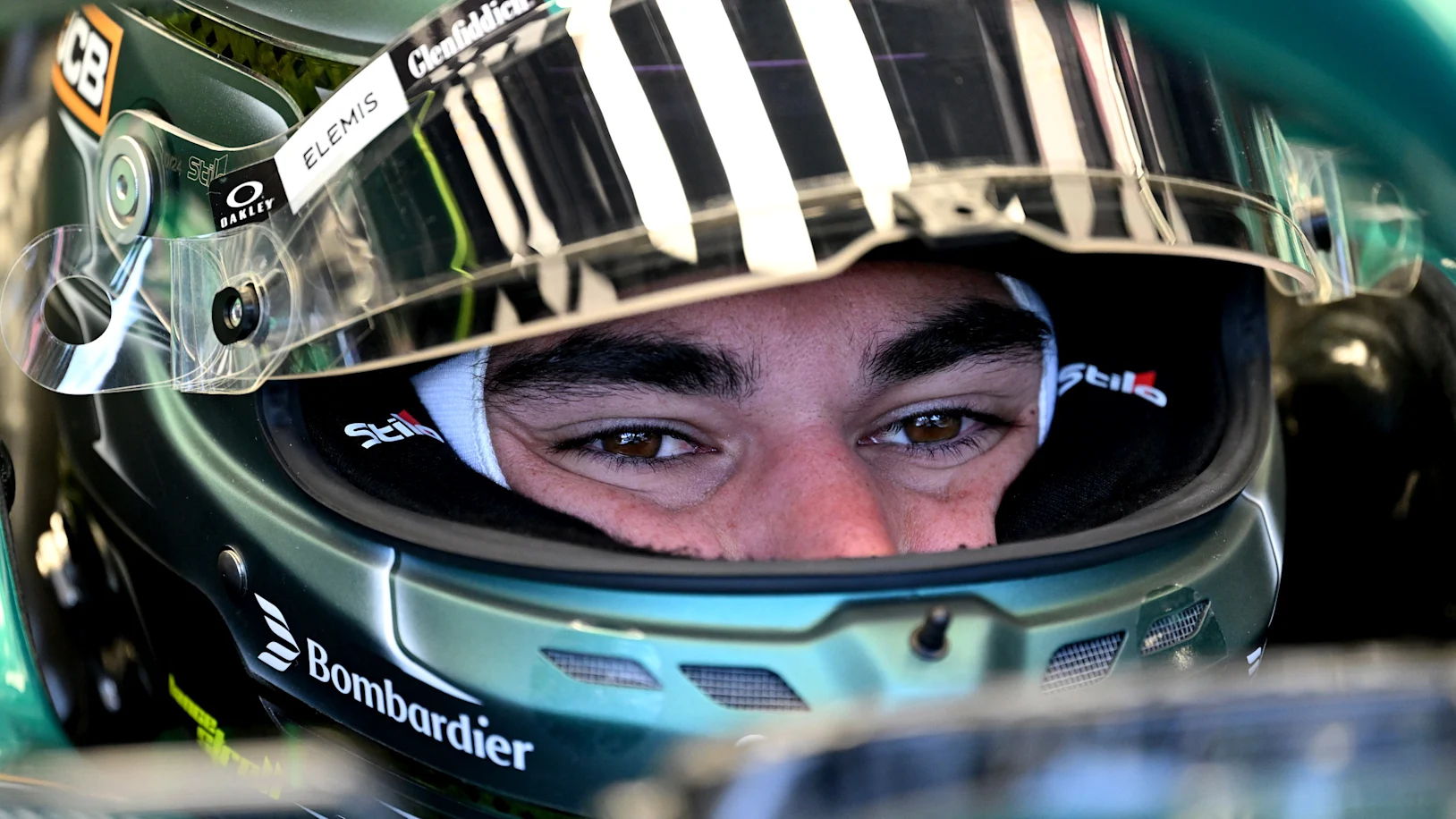 IMOLA, ITALY - MAY 16: Lance Stroll of Canada and Aston Martin F1 Team prepares to drive during