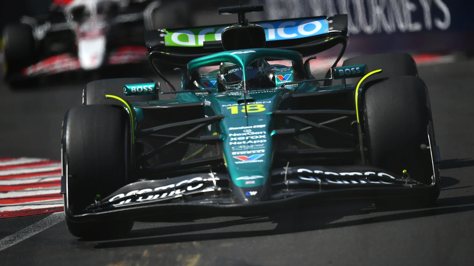 MONTE-CARLO, MONACO - MAY 25: Lance Stroll of Canada driving the (18) Aston Martin F1 Team AMR25
