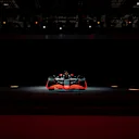 Audi’s F1 launch livery on show during the brand’s press conference at Auto Shanghai 2023