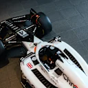 The front end of the car is in tribute to the F1 GTR that won the 1995 Le Mans 24 Hours