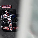 Ocon goes for his first drive in a Haas as he joins the team from Alpine