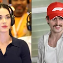 Singers Katy Perry and Benson Boone both soaked up the atmosphere at the Yas Marina Circuit