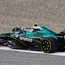 SPIELBERG, AUSTRIA - JUNE 27: Fernando Alonso of Spain driving the (14) Aston Martin F1 Team AMR25 Mercedes on track during practice ahead of the F1 Grand Prix of Austria at Red Bull Ring on June 27, 2025 in Spielberg, Austria. (Photo by Mark Sutton - Formula 1/Formula 1 via Getty Images)