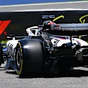SAO PAULO, BRAZIL - NOVEMBER 07: Esteban Ocon of France driving the (31) Haas F1 VF-25 Ferrari on track during practice ahead of the F1 Grand Prix of Brazil at Autodromo Jose Carlos Pace on November 07, 2025 in Sao Paulo, Brazil. (Photo by Mark Sutton - Formula 1/Formula 1 via Getty Images)