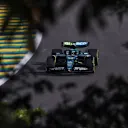 SAO PAULO, BRAZIL - NOVEMBER 07: Lance Stroll of Canada driving the (18) Aston Martin F1 Team AMR25 Mercedes on track during Sprint Qualifying ahead of the F1 Grand Prix of Brazil at Autodromo Jose Carlos Pace on November 07, 2025 in Sao Paulo, Brazil. (Photo by Lars Baron/Getty Images)