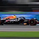 SAO PAULO, BRAZIL - NOVEMBER 08: Yuki Tsunoda of Japan driving the (22) Oracle Red Bull Racing RB21 on track during qualifying ahead of the F1 Grand Prix of Brazil at Autodromo Jose Carlos Pace on November 08, 2025 in Sao Paulo, Brazil. (Photo by Buda Mendes/Getty Images)