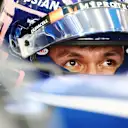 BAHRAIN, BAHRAIN - FEBRUARY 26: Alexander Albon of Thailand driving the (23) Williams FW47 Mercedes