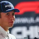 SHANGHAI, CHINA - MARCH 15: Alexander Albon of Thailand and Williams is interviewed during the F1 Grand Prix of China at Shanghai International Circuit on March 15, 2026 in Shanghai, China. (Photo by Peter Fox/Getty Images)