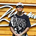 American skateboarder Nyjah Huston was also in attendance in Miami