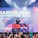 It wasn't all about drivers as Mon Dj performed on stage for the fans