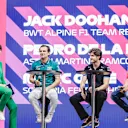 Doohan also appeared on stage alongside former F1 drivers Pedro de la Rosa and Marc Gene