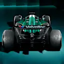 CGI static renders of the AMR25 reveal, Feb 23, 2025.