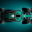 CGI static renders of the AMR25 reveal, Feb 23, 2025.