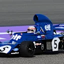 BAHRAIN, BAHRAIN - APRIL 13: Sir Jackie Stewart drives his Tyrrell 006 on track prior to the F1
