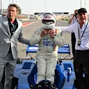 BAHRAIN, BAHRAIN - APRIL 13: Sir Jackie Stewart on the grid after driving his Tyrrell 006 for Race