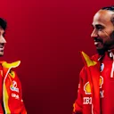 Hamilton and Leclerc will embark on their first season as team mates in 2025