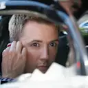 Mercedes reserve Fred Vesti behind the wheel of a Mercedes F1 Car during the Goodwood Festival of Speed