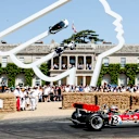 Adrian Newey driving the Lotus-Cosworth 49B