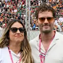 Jamie Dornan was a guest of winning team McLaren at the Hungaroring