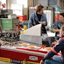 Barilla's ‘Tastes Like Family’ campaign re-enacts the story of how Pasticcino's cooking brought those in the paddock together – even those who were rivals on the track