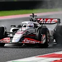 SCARPERIA, ITALY - SEPTEMBER 26: Romain Grosjean of France driving the (8) Haas F1 Ferrari on track
