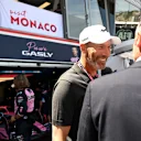 Footballing icon Zinedine Zidane was in attendance at the Grand Prix
