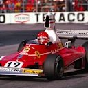 The car pays homage to the 1975 Ferrari 312T