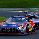 NUERBURG, GERMANY - MAY 15: The #3 Mercedes-AMG GT3 of Max Verstappen (NED), Lucas Auer (AUT),